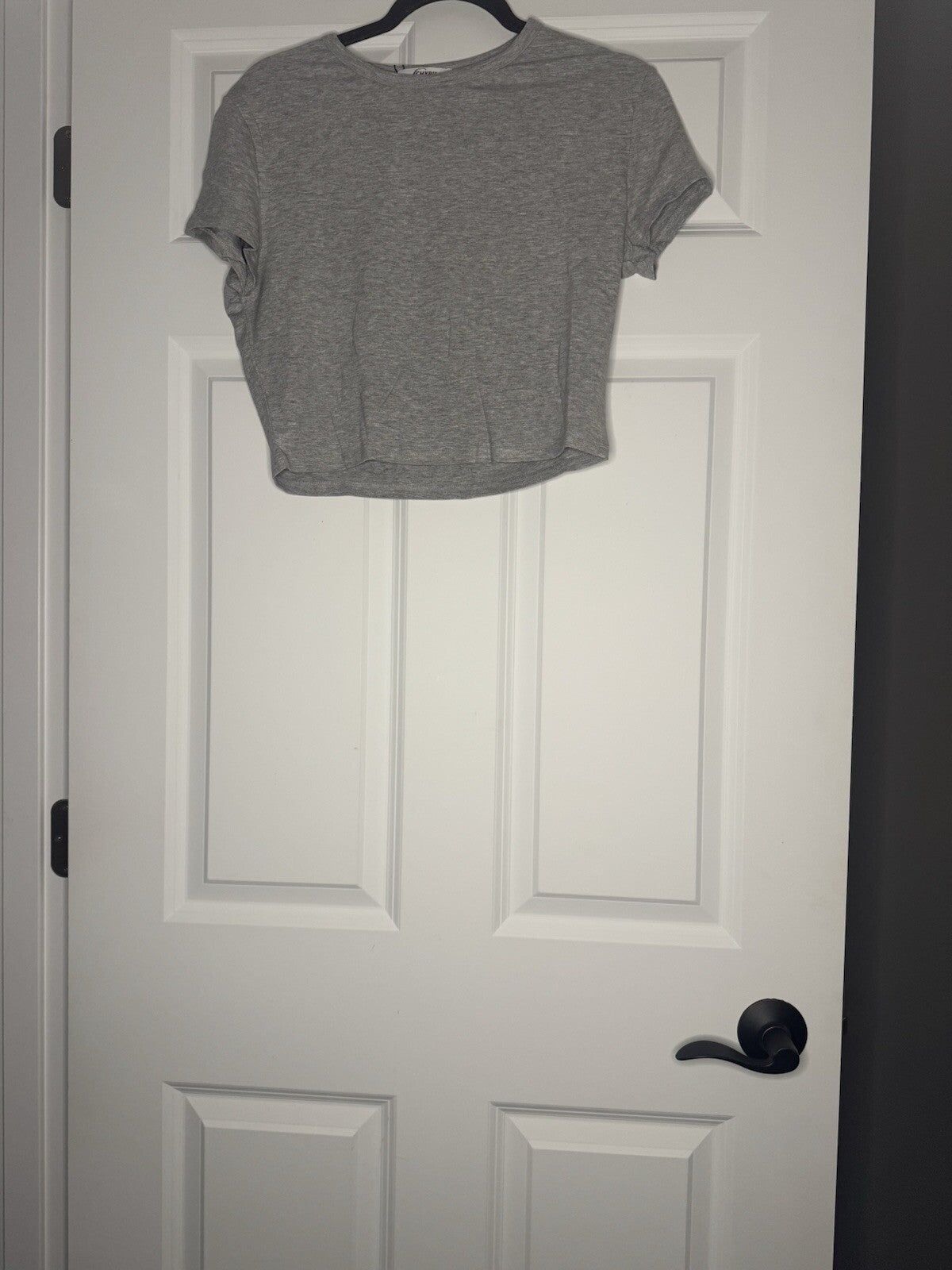 Chyrii 2 Piece Outfit Set Gray Short Sleeve And Skirt Xl Nwt 