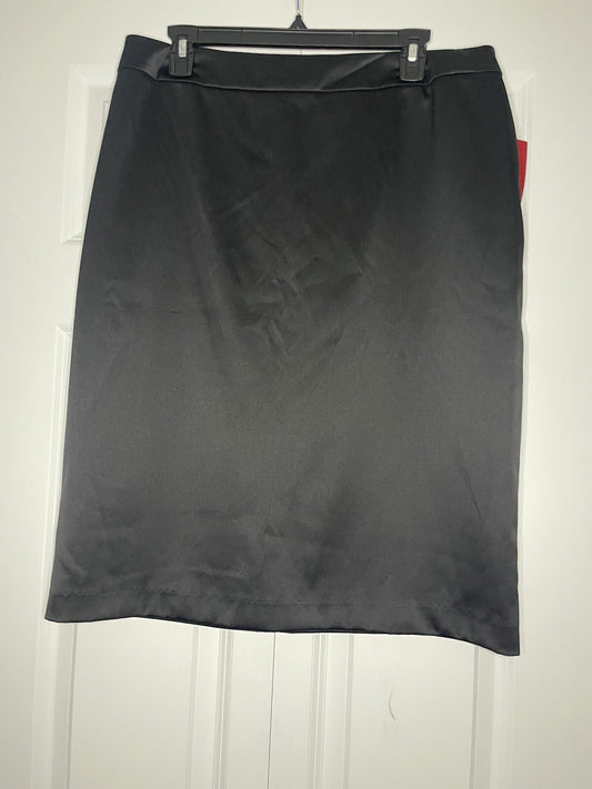 JS collection skirt size 14 black nwt msrp $90.00