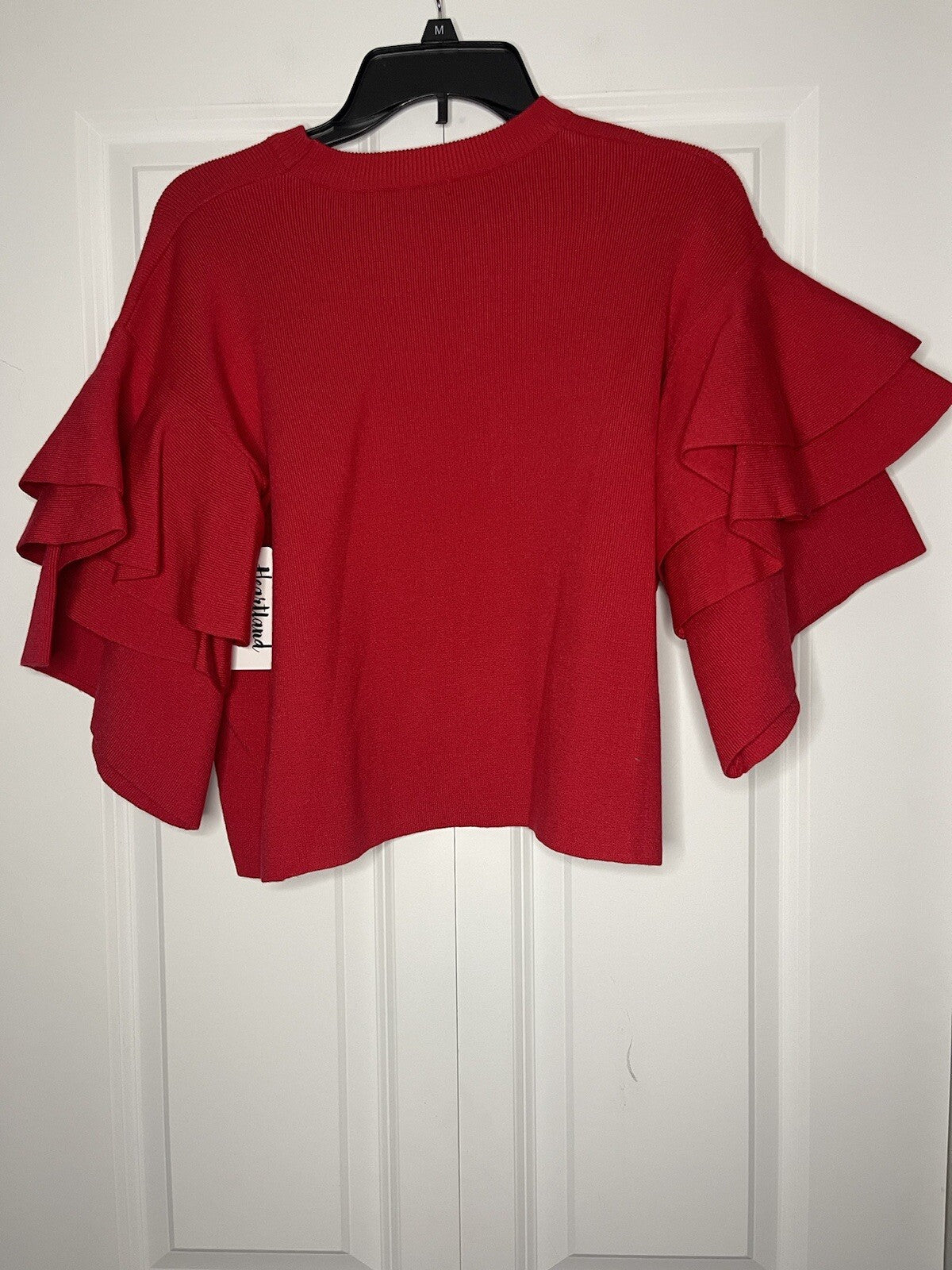 Favlux fashion sweater medium flowy sleeves nwt 