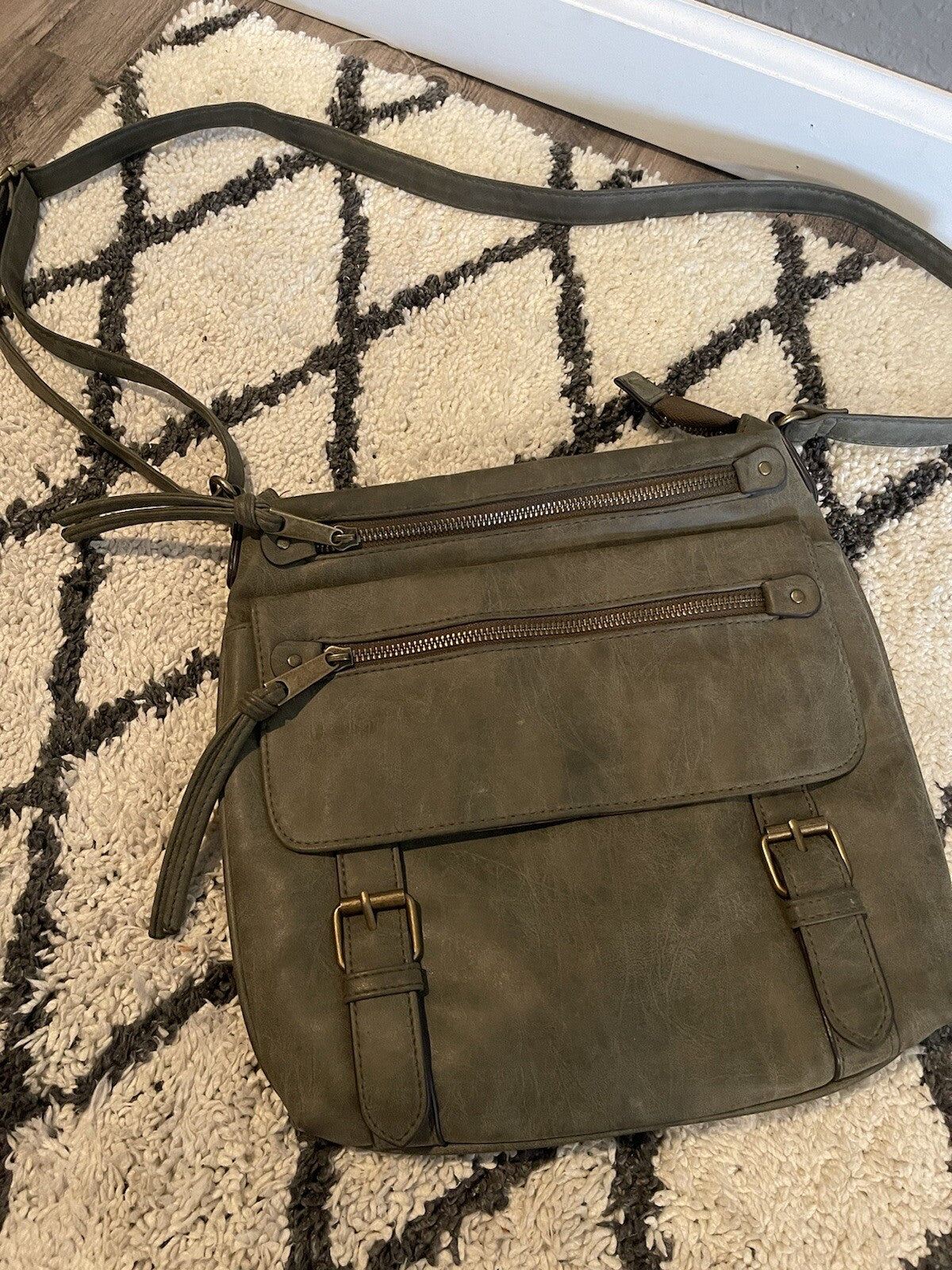 Unbranded Green Crossbody Purse