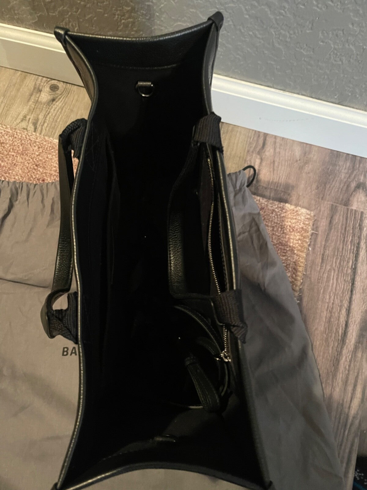 Balenciaga Tote Bag Black With Dust Cover 
