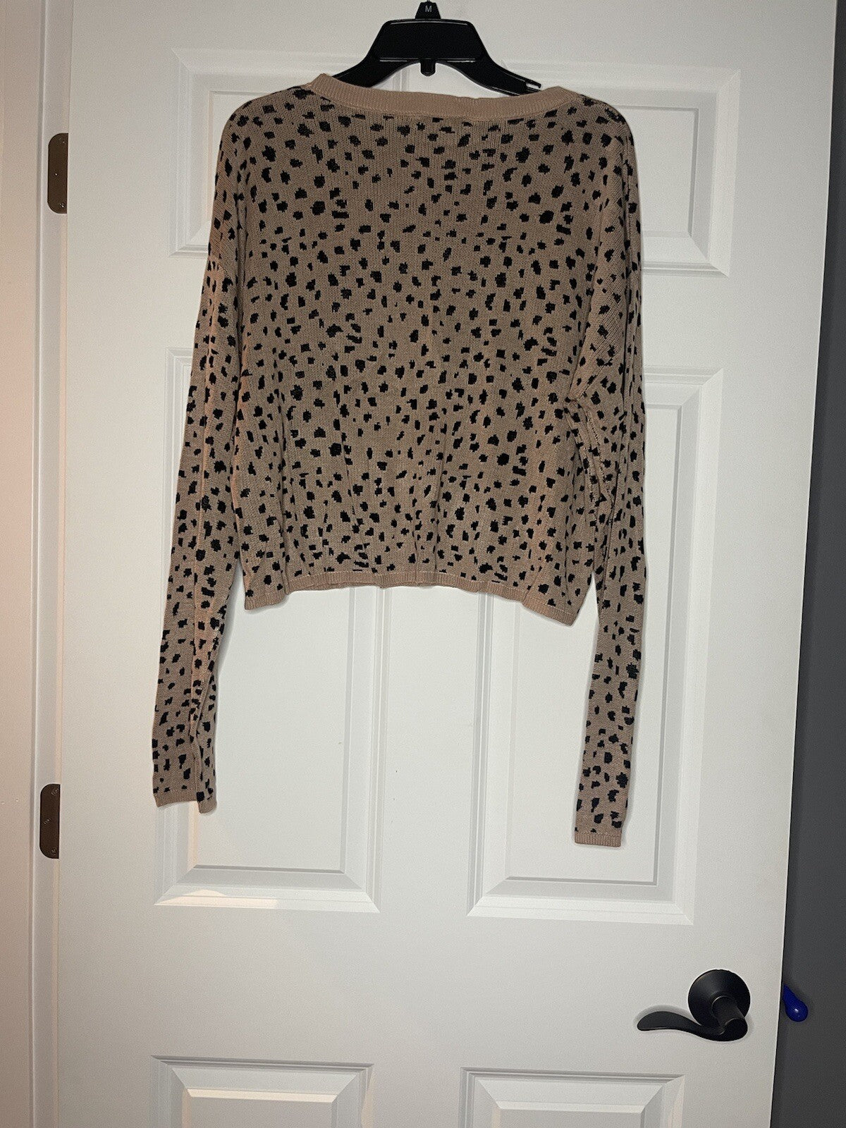 Maverick the collection 2 piece lounge set medium animal print brown black NwT