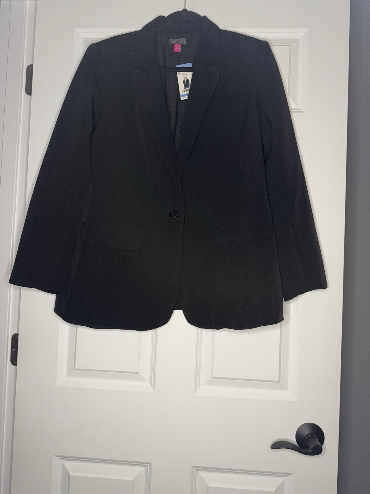 Vince Camuto Blazer Black Large Nwt Msrp 139