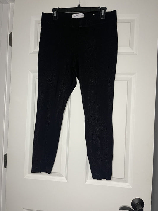 Old Navy Stevie Leggings Large Black W Sparkles 