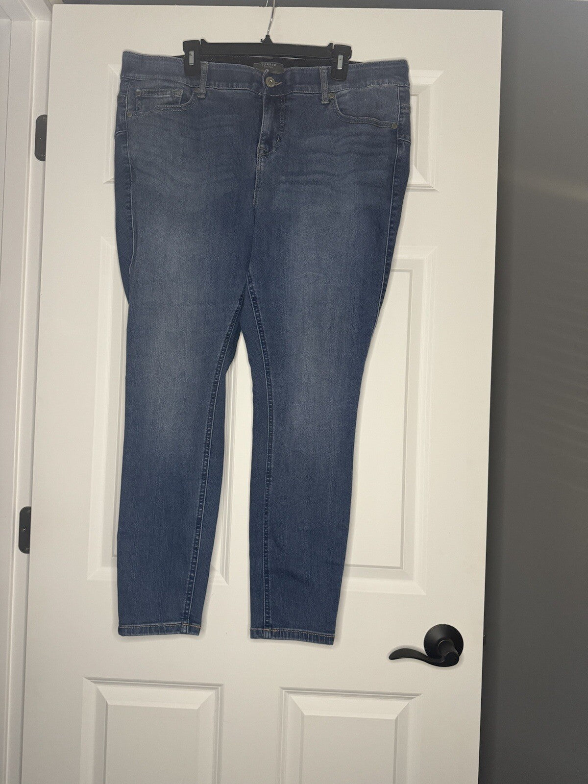 Torrid Bombshell Skinny Jeans Size 20 Regular Blue