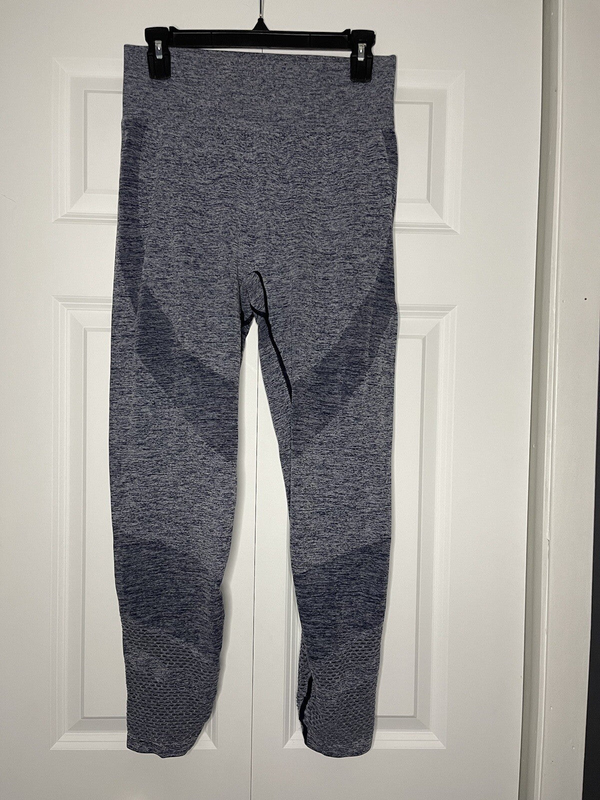 Pink by victorias secret seamless leggings large heathered blue 
