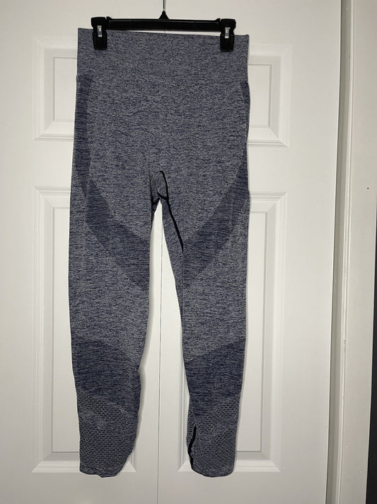 Pink by victorias secret seamless leggings large heathered blue 