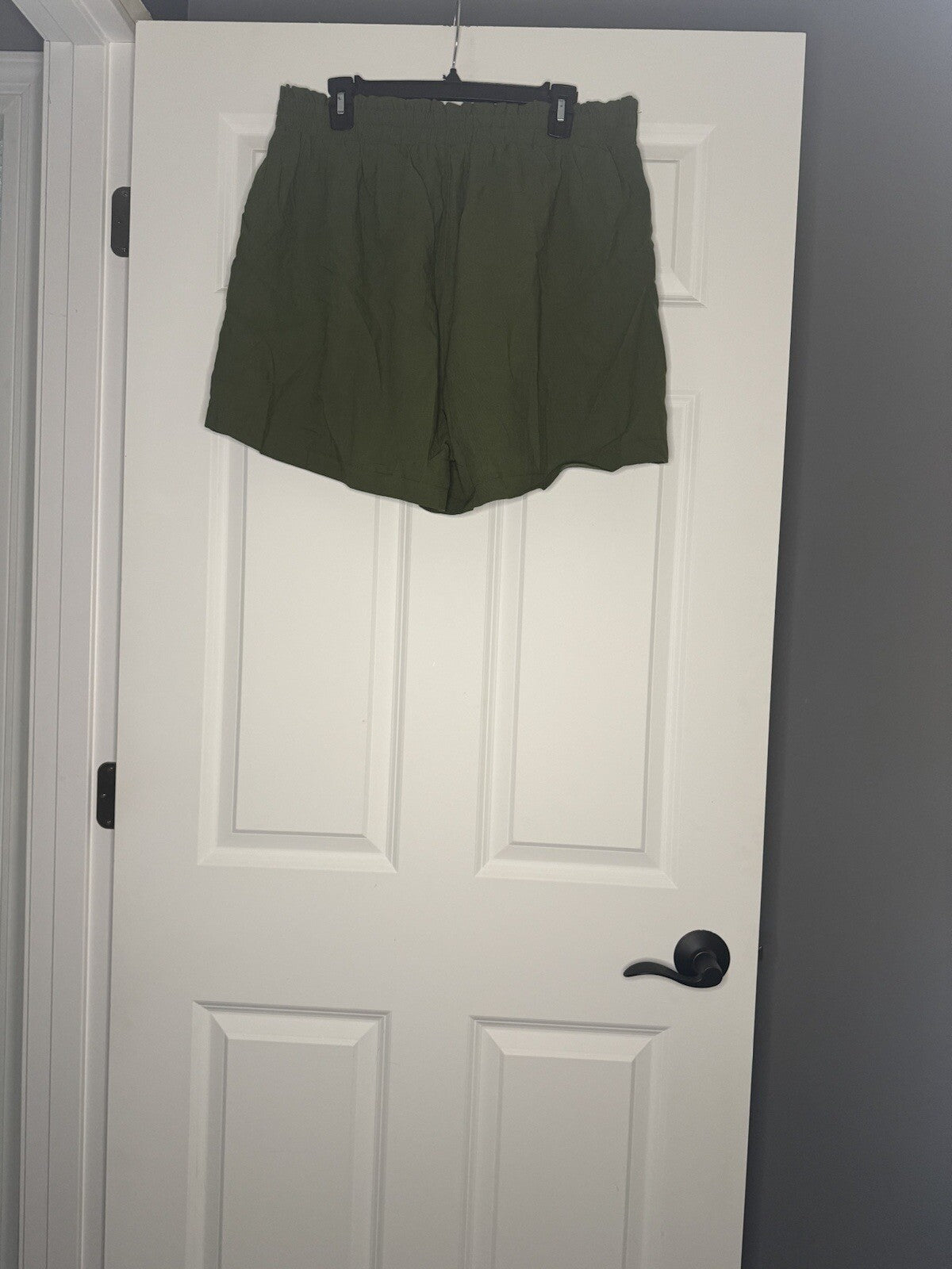 In’voland 2 Piece Outfit 16w Green Short Sleeve Button Up Shorts Nwt 