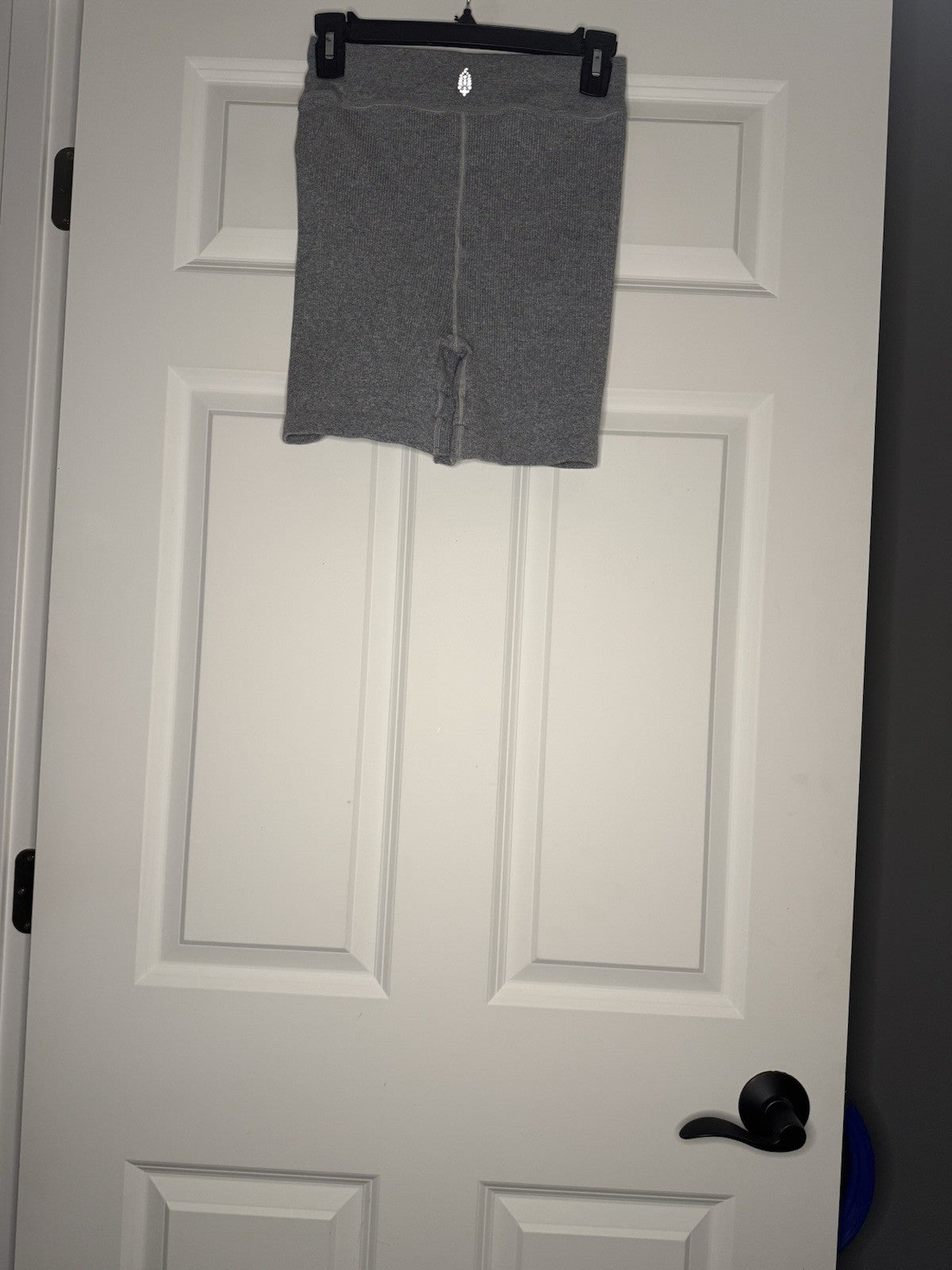 Free People Movement Ribbed Gray Shorts Medium Nwt 