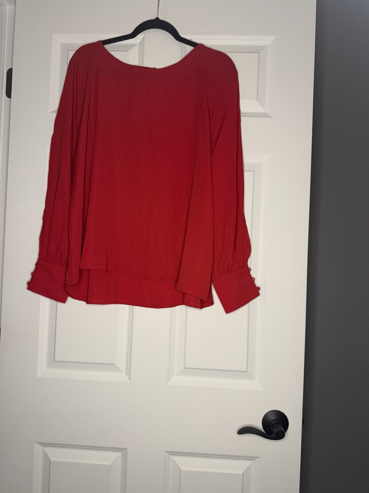 Maurice’s Long Sleeve Blouse Red Xl Nwt 