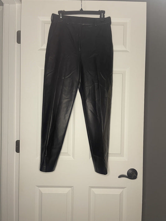 French Connection Pleather Pants Size 6 