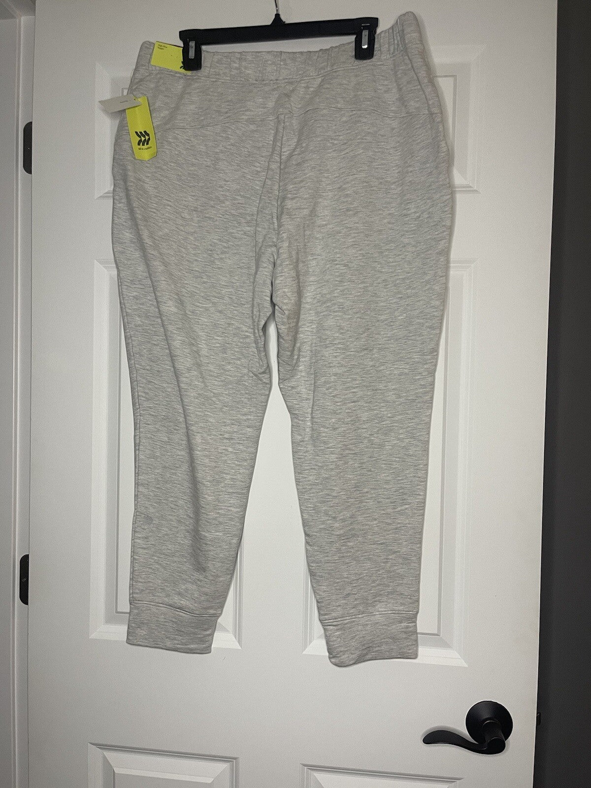 All In Motion High Rise Jogger Sweatpants XXL Gray Nwt 