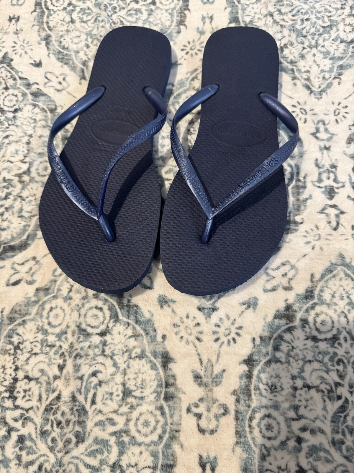 Havaianas Flip Flops 9/10 Blue Women