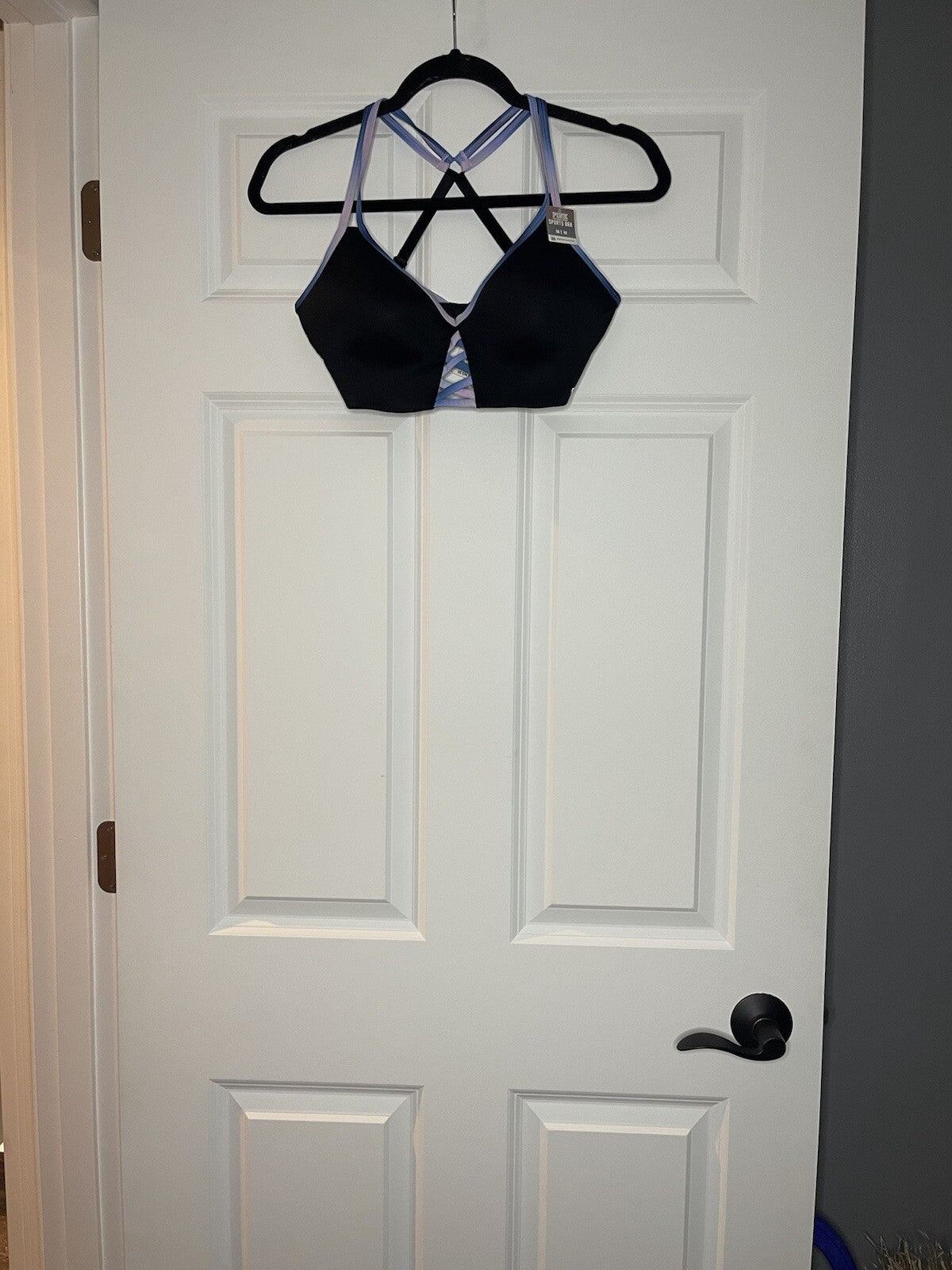 Pink by victorias secret ultimate sports bra medium black blue purple nwt