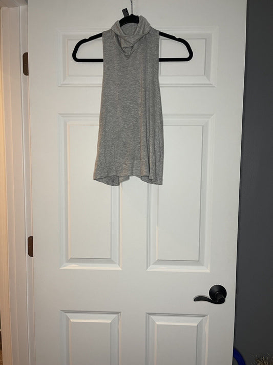 Forever 21 turtleneck tank small gray nwt