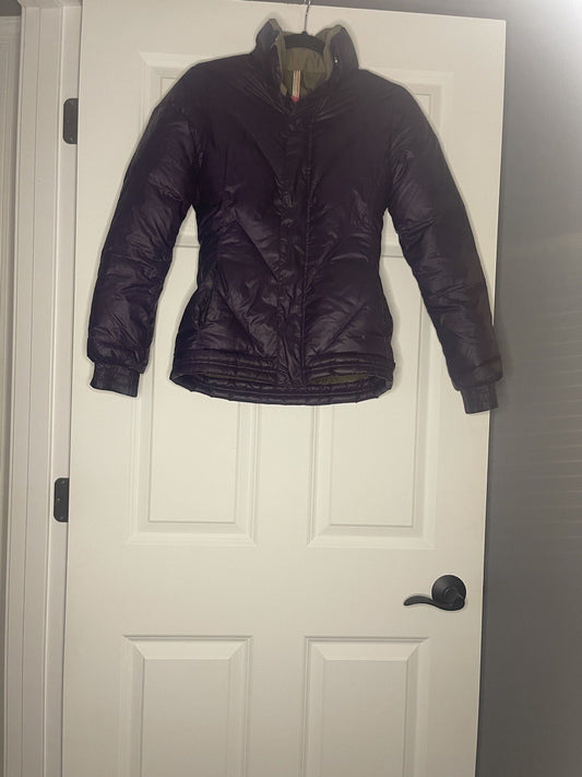 Burton XS Duck Down Coat Purple 