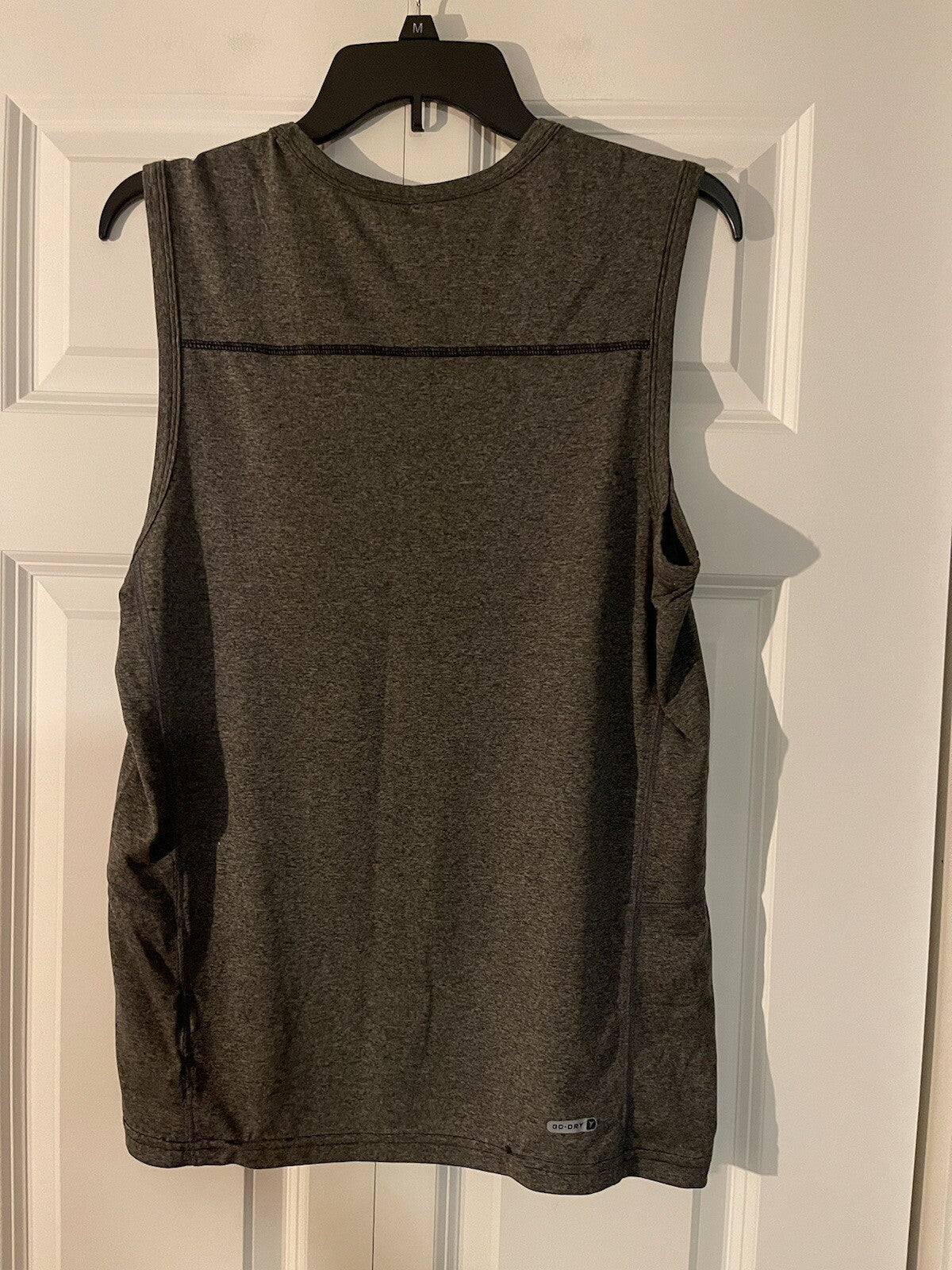 Old Navy active go dry small sleeveless shirt mens gray nwt