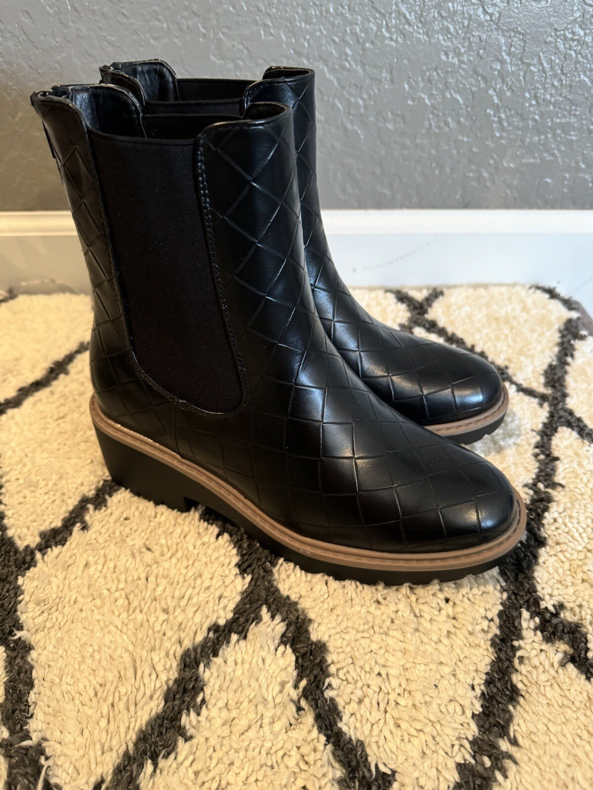 Pierre Dumas Boots Black Size 6 Brand New 