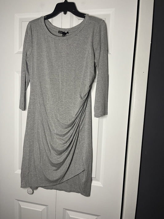 Gibson 3/4 sleeve dress  medium gray NWT