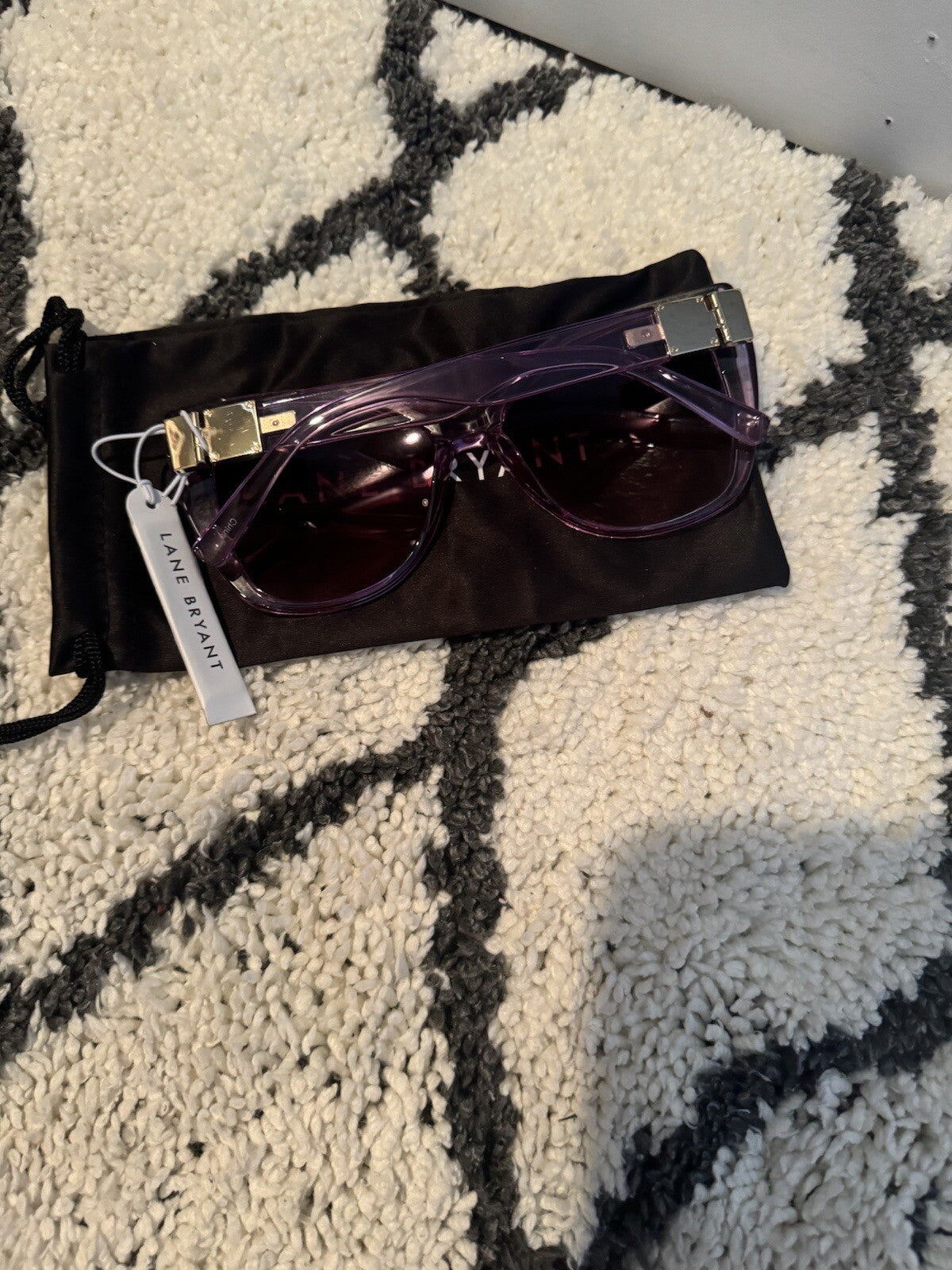 Lane Bryant Sunglasses Purple Frames Nwt 