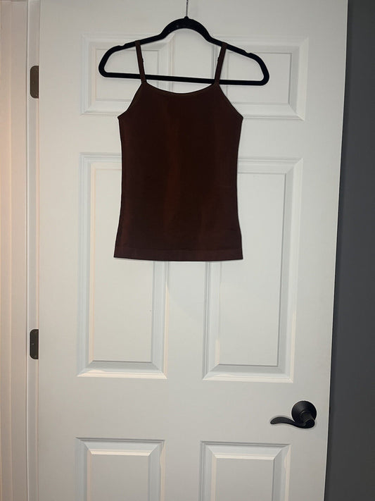 Empetua sleeveless blouse large brown