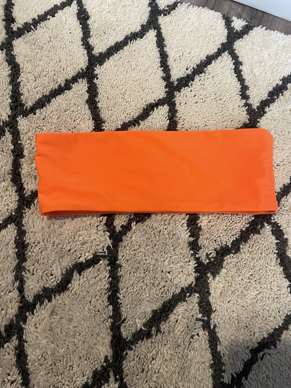 Shein Swimsuit Top Orange Small 