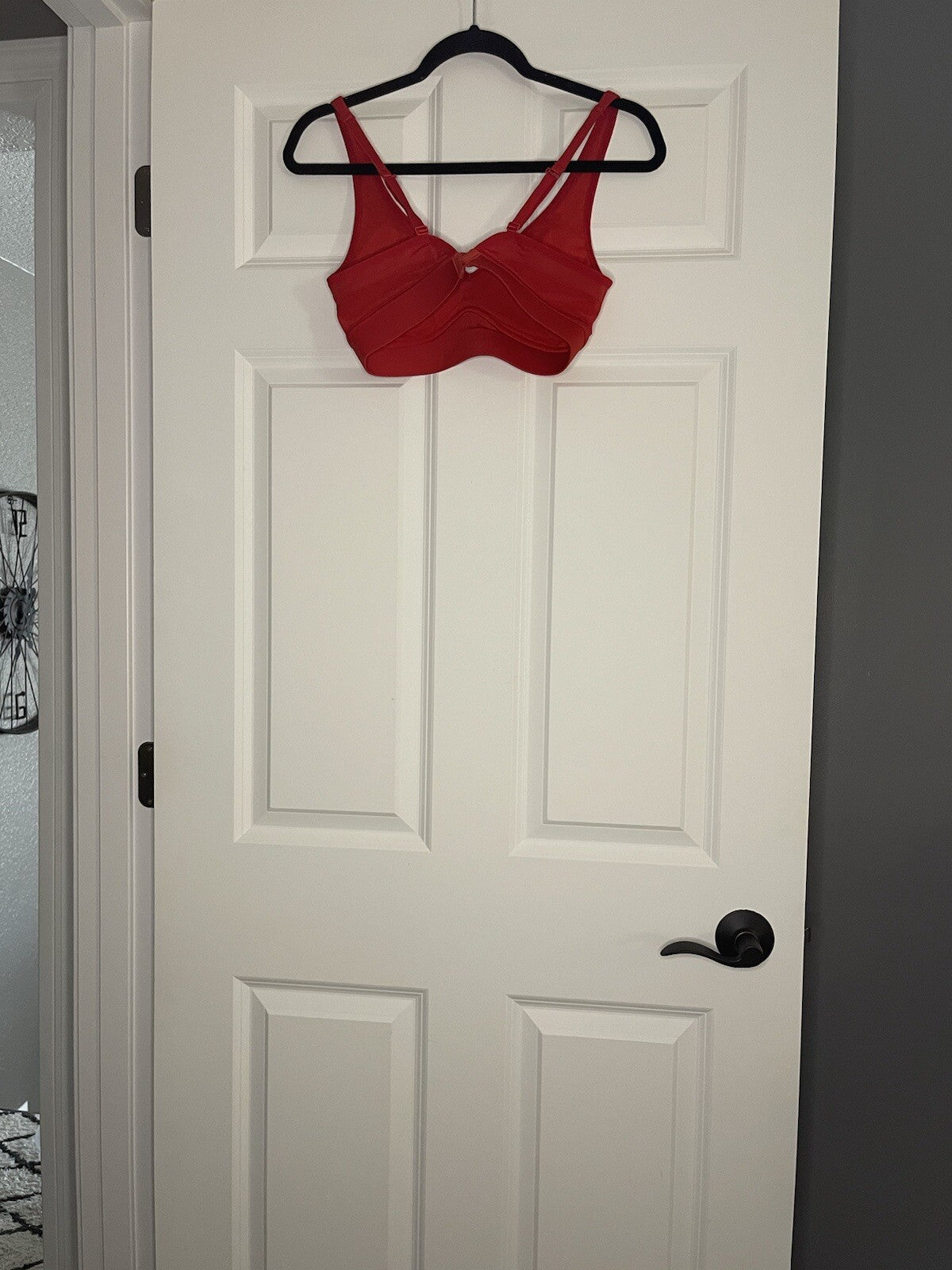 Pure Luxe By Fabletics 2 Piece Activewear Bra Leggings Small Red