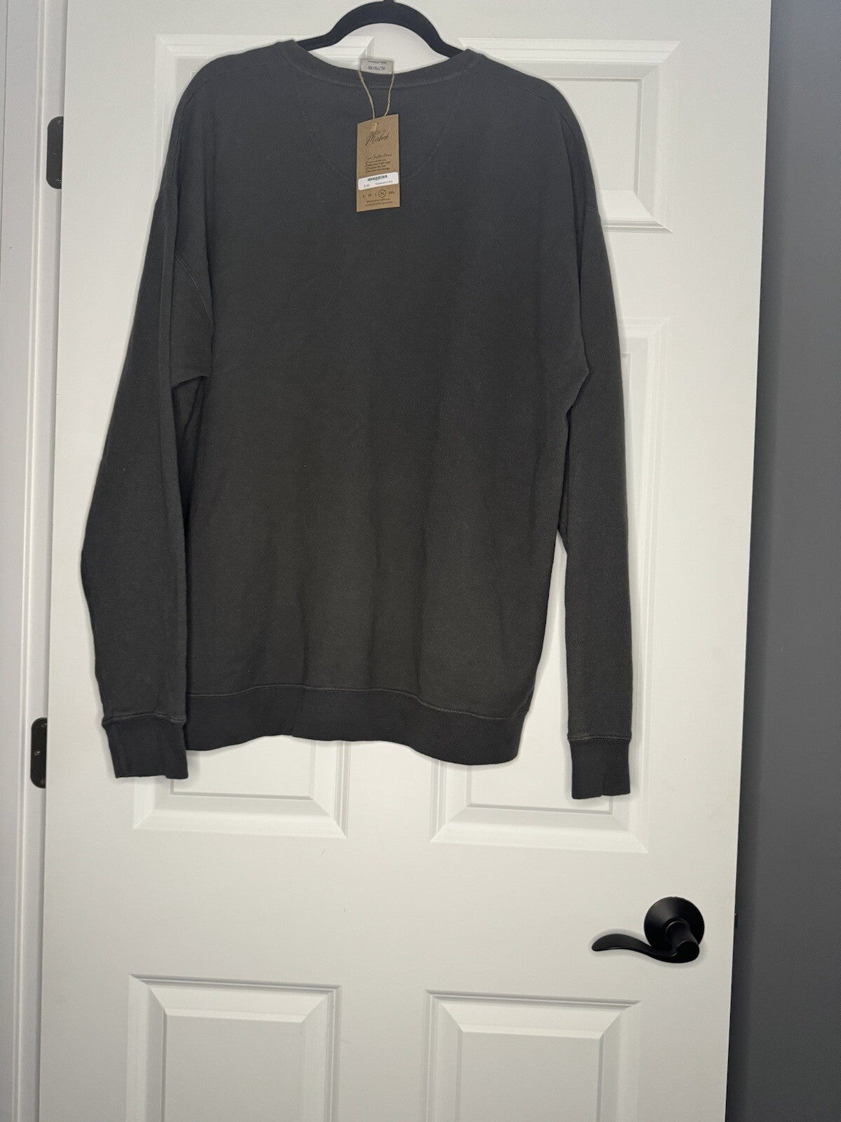 Comfort Wash Don’t Quit Your Daydream Crewneck Sweatshirt Xl Gray 