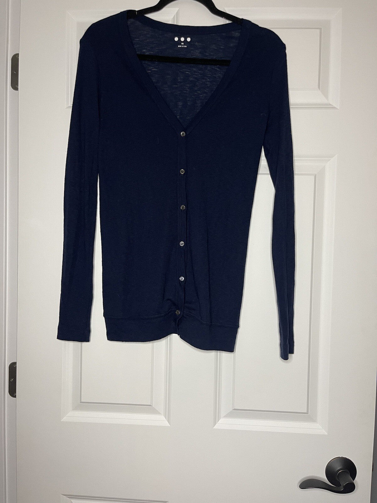Three dots cardigan extra small navy
