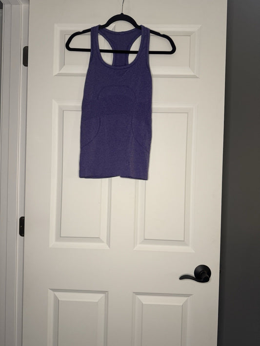 Lululemon Racerback Tank Top Size 4 Purple 