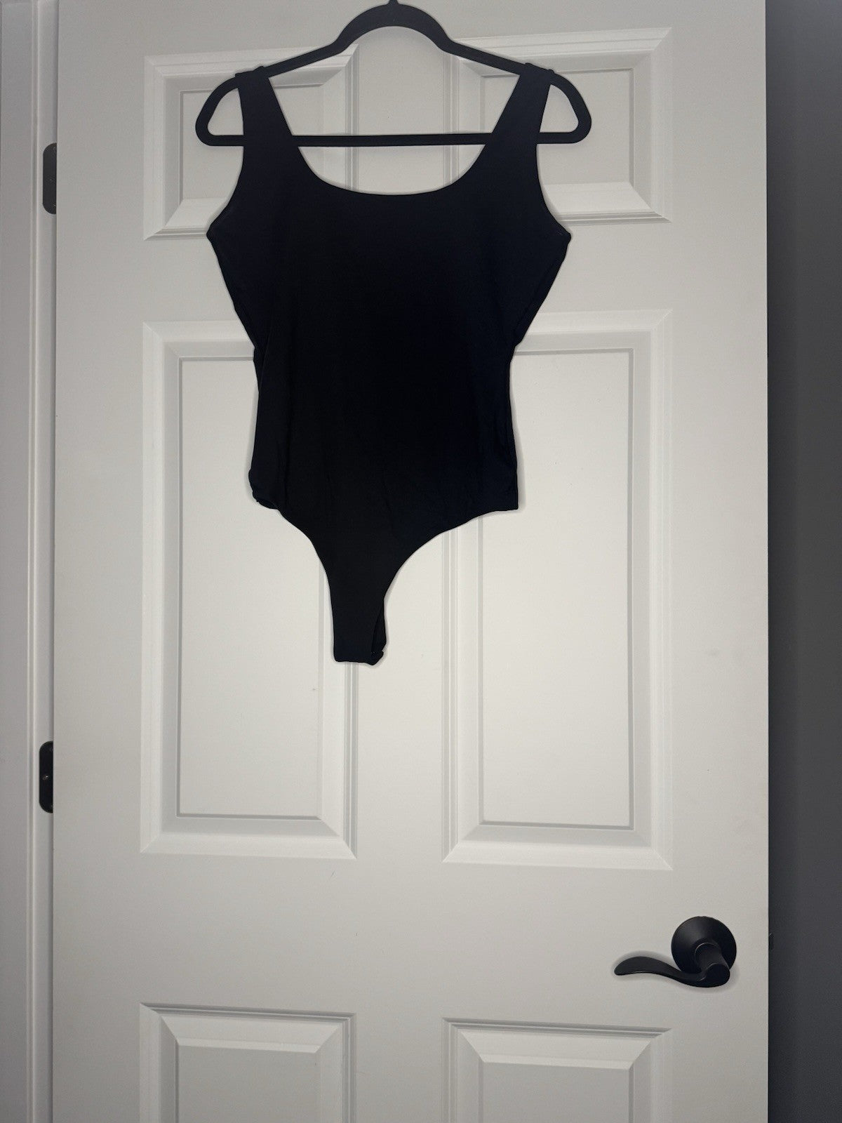 Pumiey Sleeveless Bodysuit Large Black Nwt 