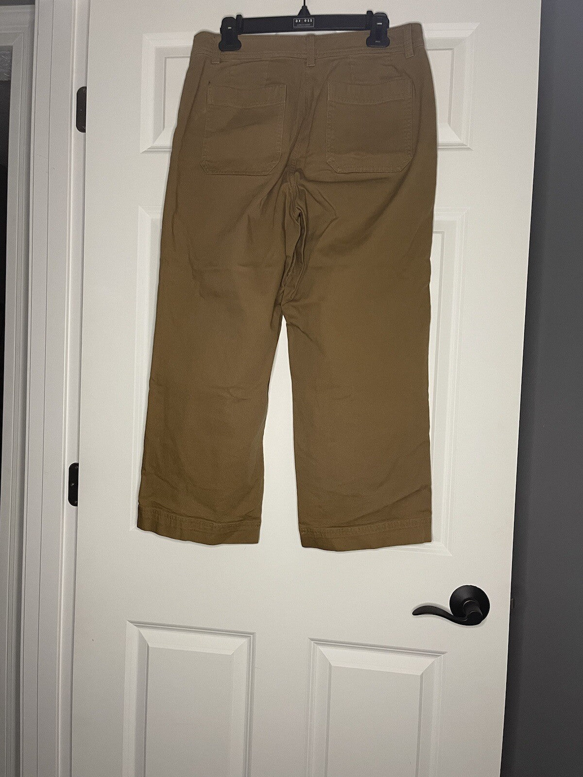Vans Womens Jeans Size 29 Wide Leg Cropped Brown 