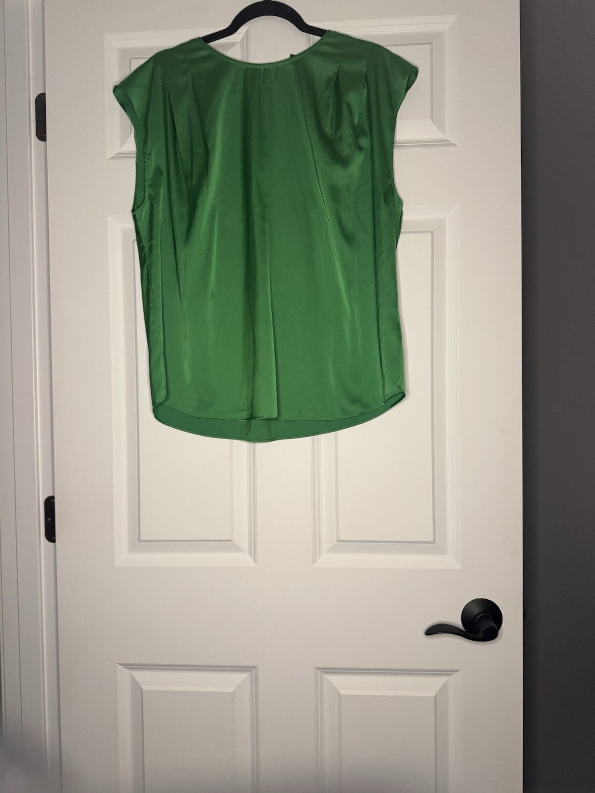 Express Short Sleeve Blouse Green Large Nwt 44.95 