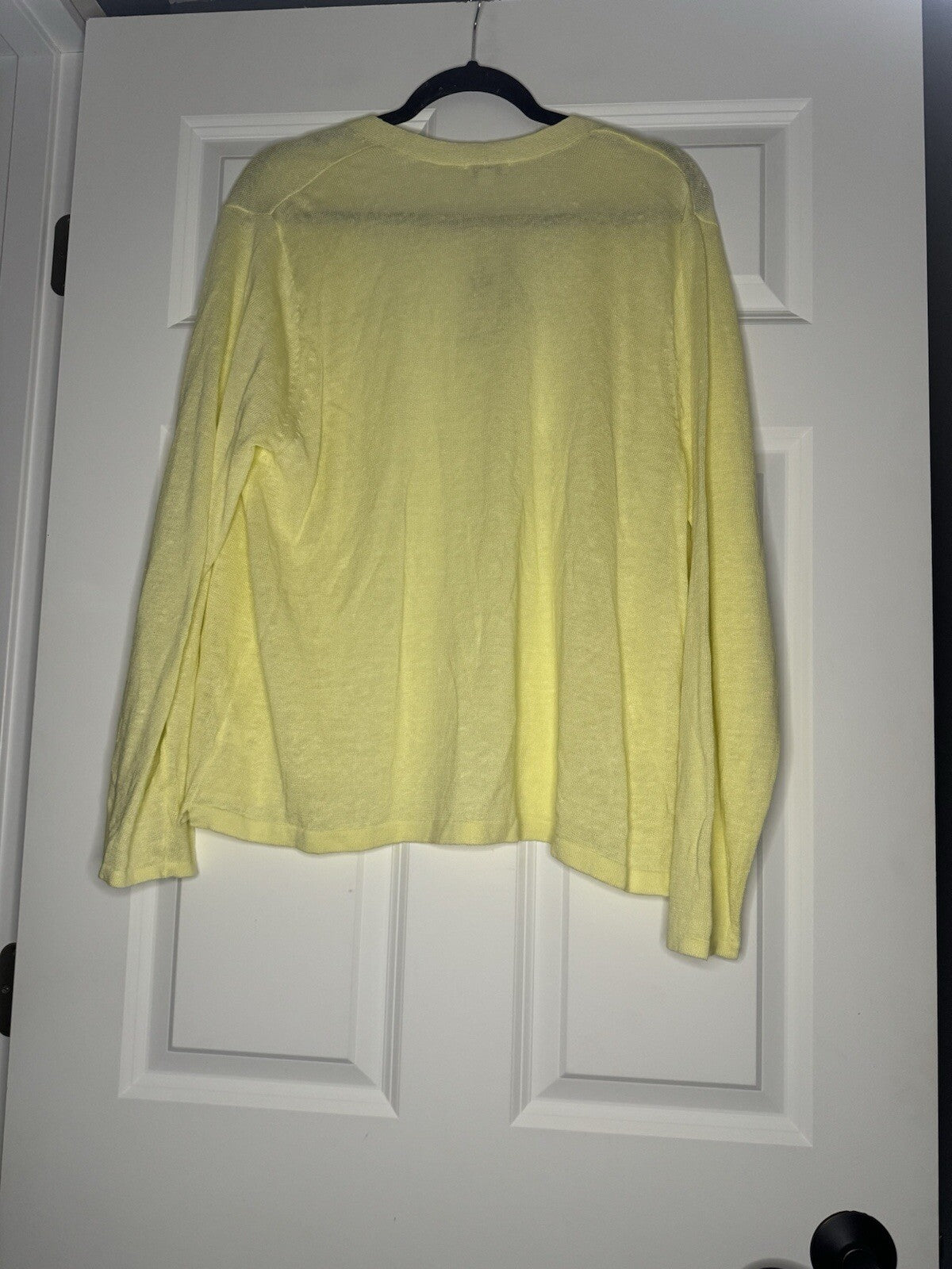 J Jill Lightweight Cardigan Limoncello Xl Nwt 69