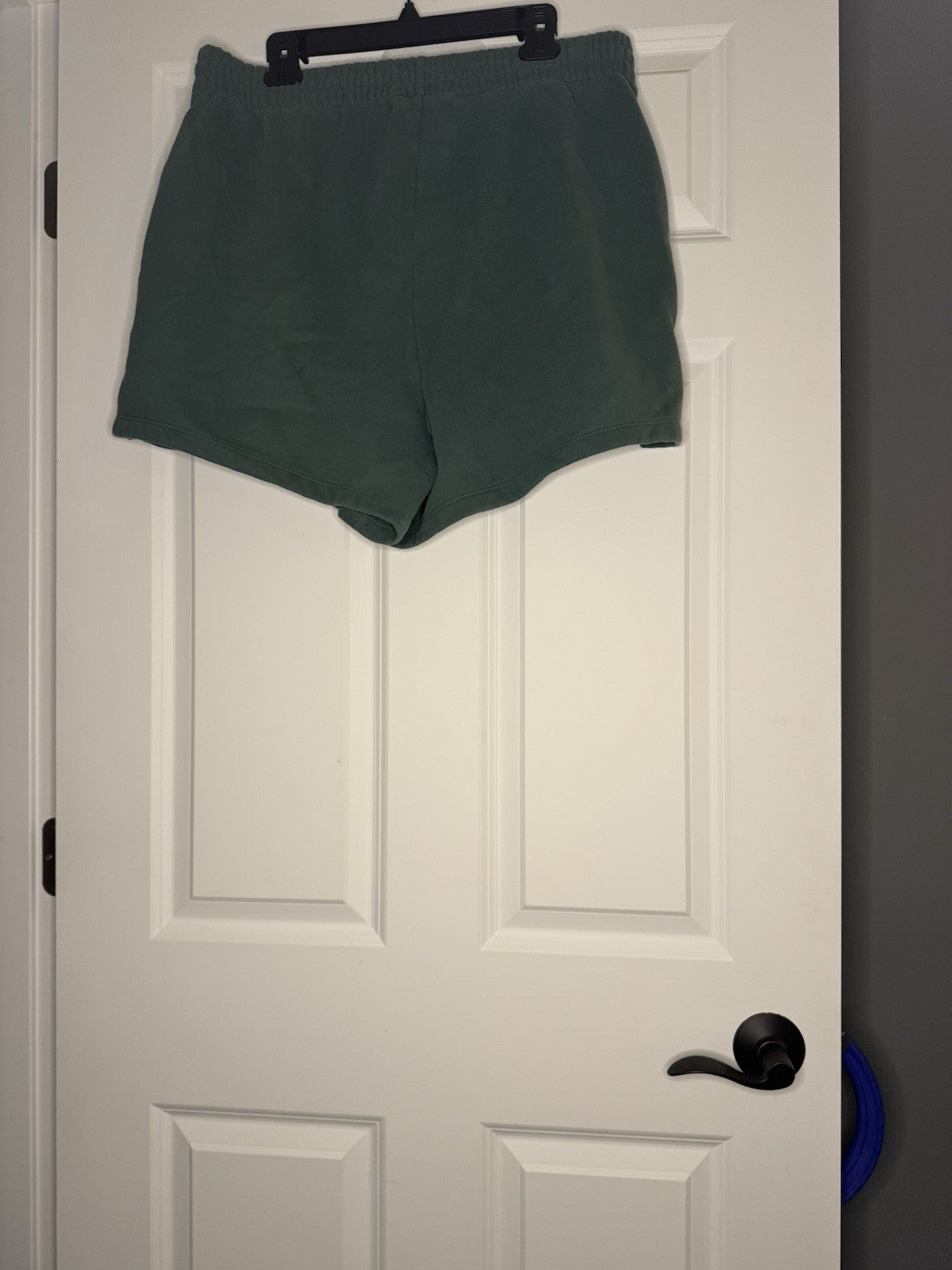 Abercrombie And Fitch Sweatshirt Material Shorts Green Xl