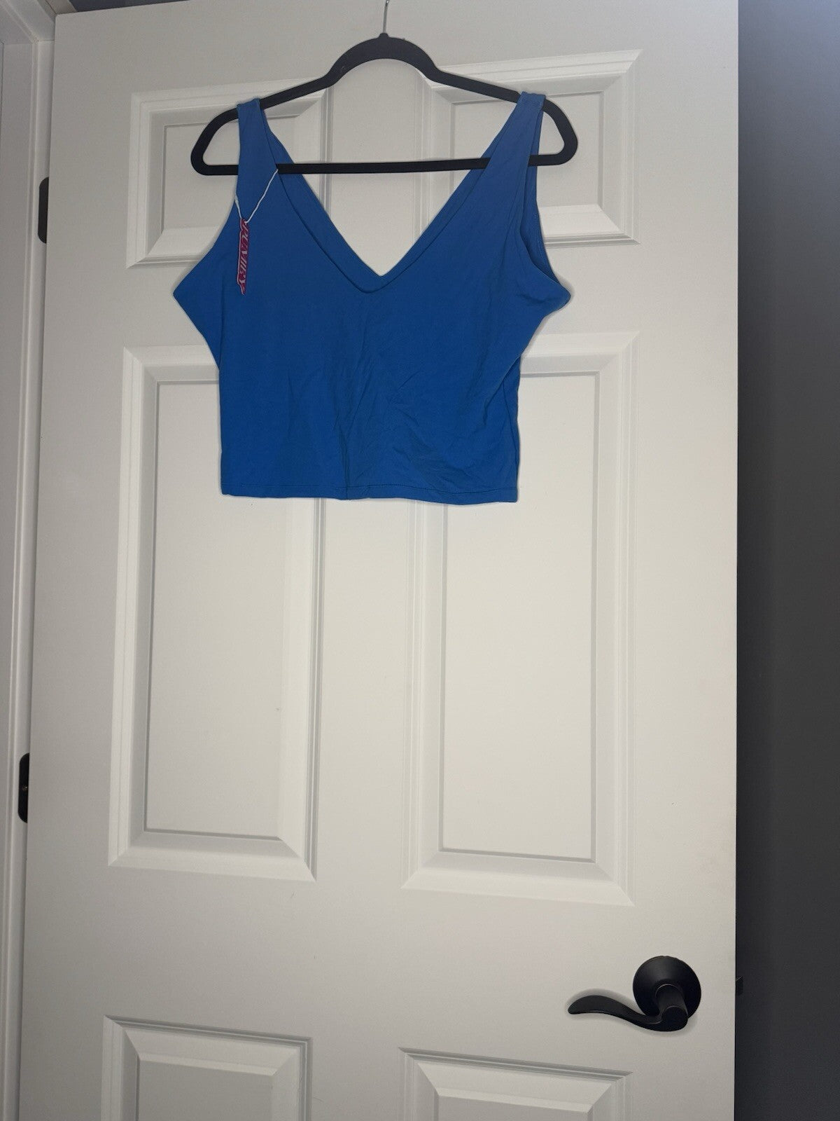 Pumiey Crop Tank Top Blue Xl Nwt 