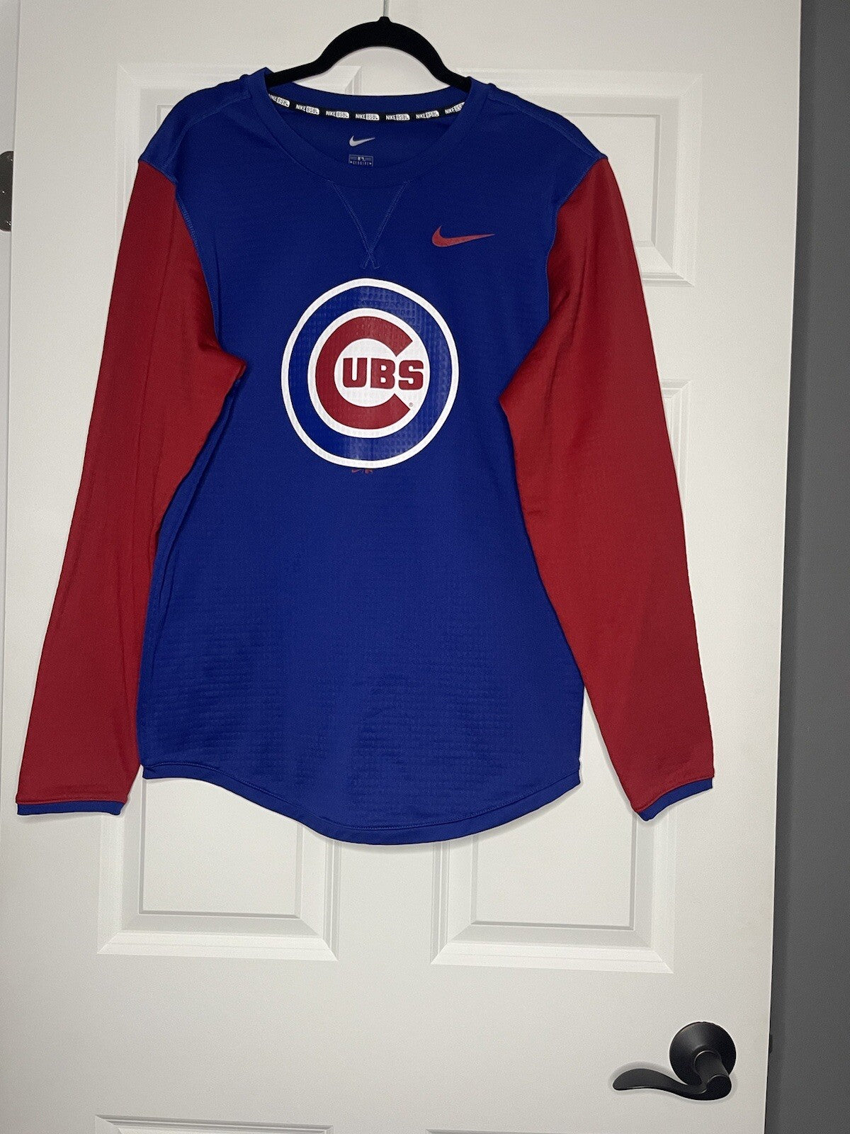 Nike Chicago Cubs Sweatshirt Medium Blue Red White 