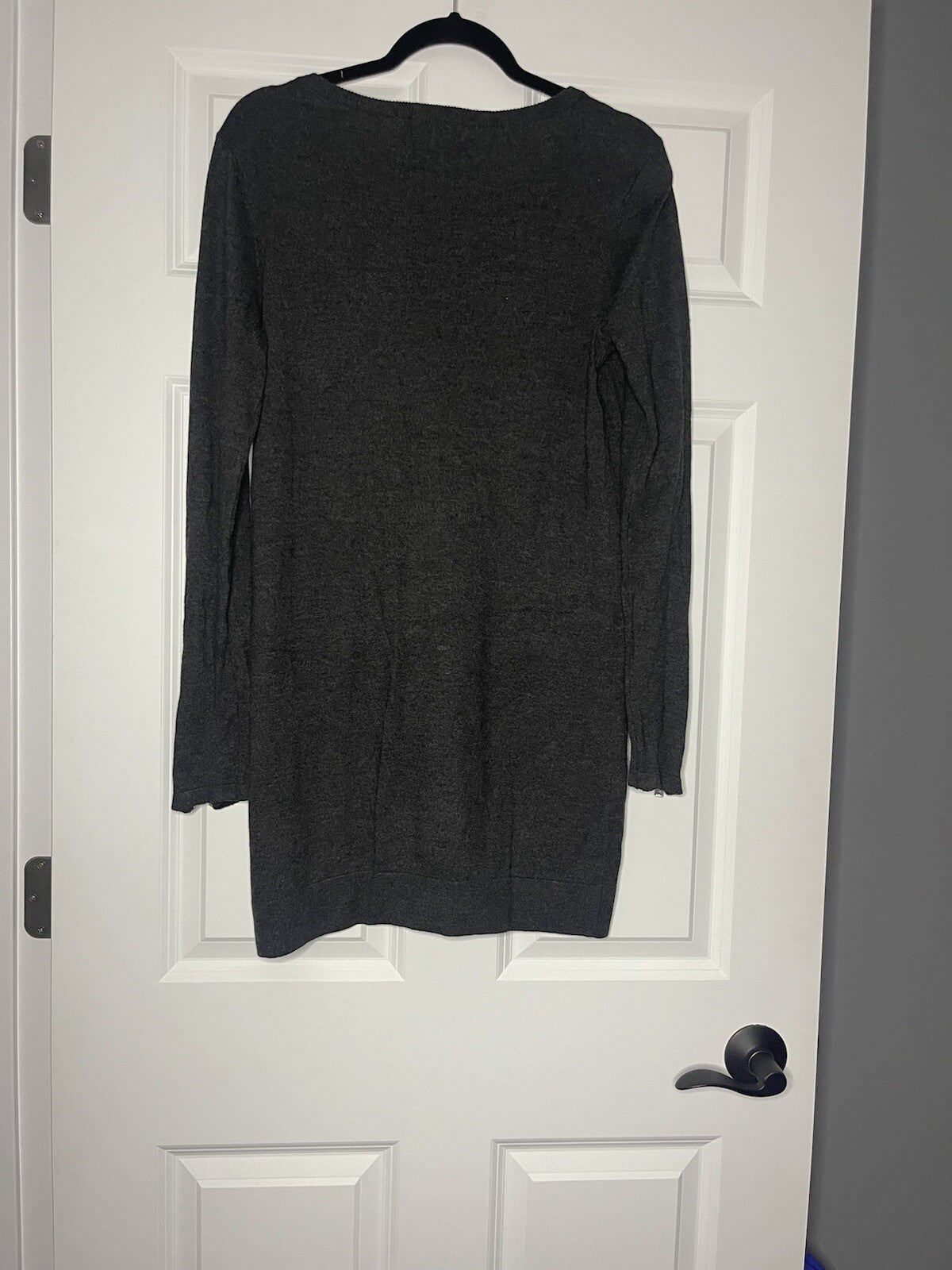 Michael Kors sweater dress medium charcoal