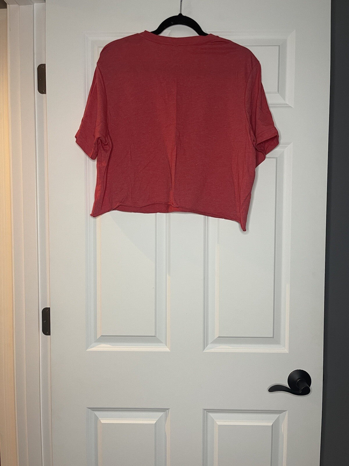 Bella Canvas crop t shirt xl made in the usa red