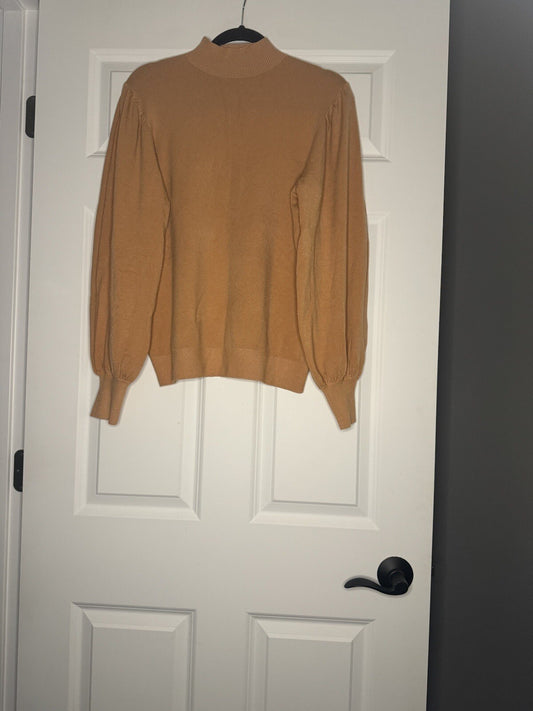 Byron Bay Lightweight Sweater Large Faded Orange Color