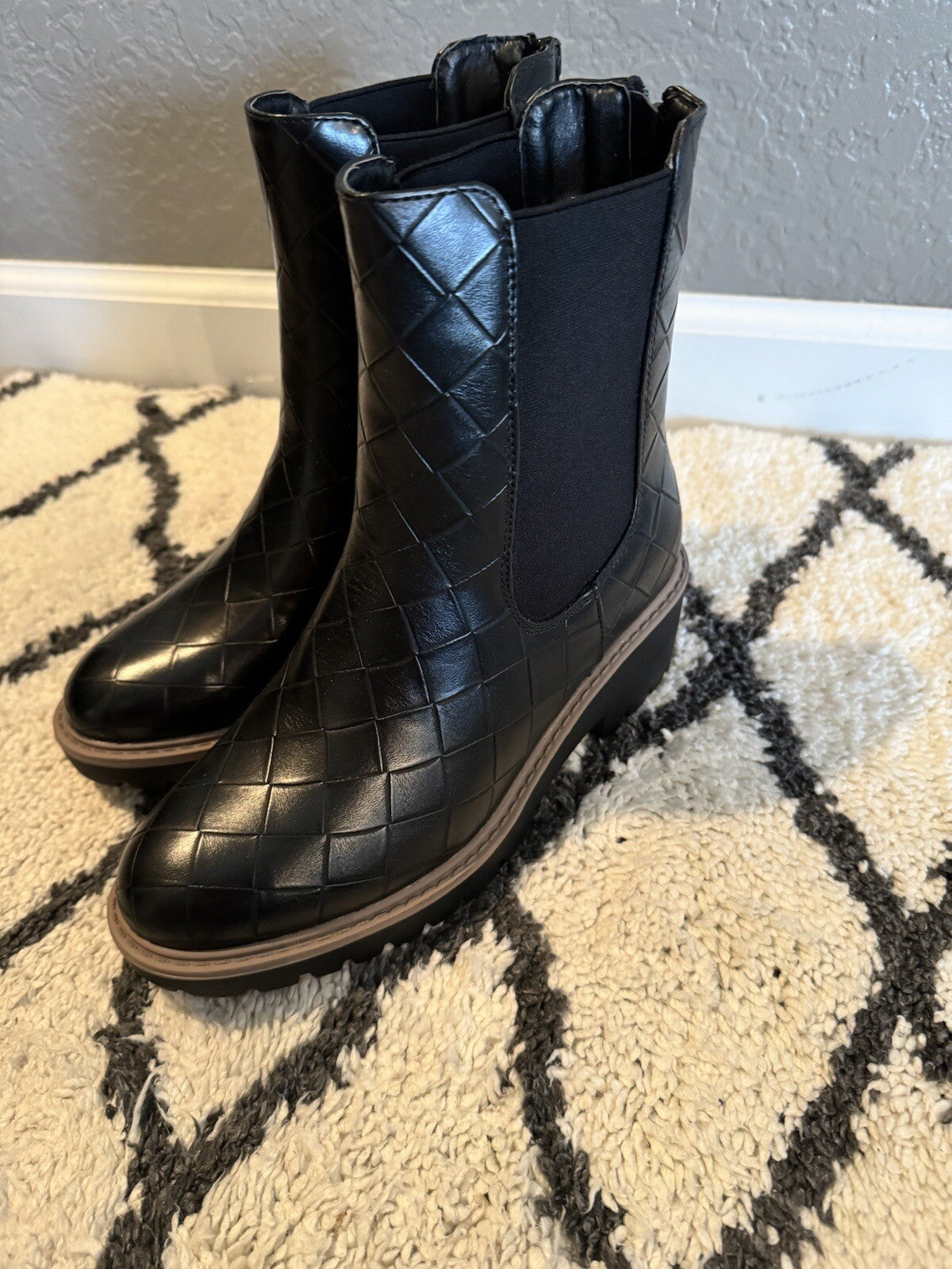 Pierre Dumas Boots Black Size 6 Brand New 