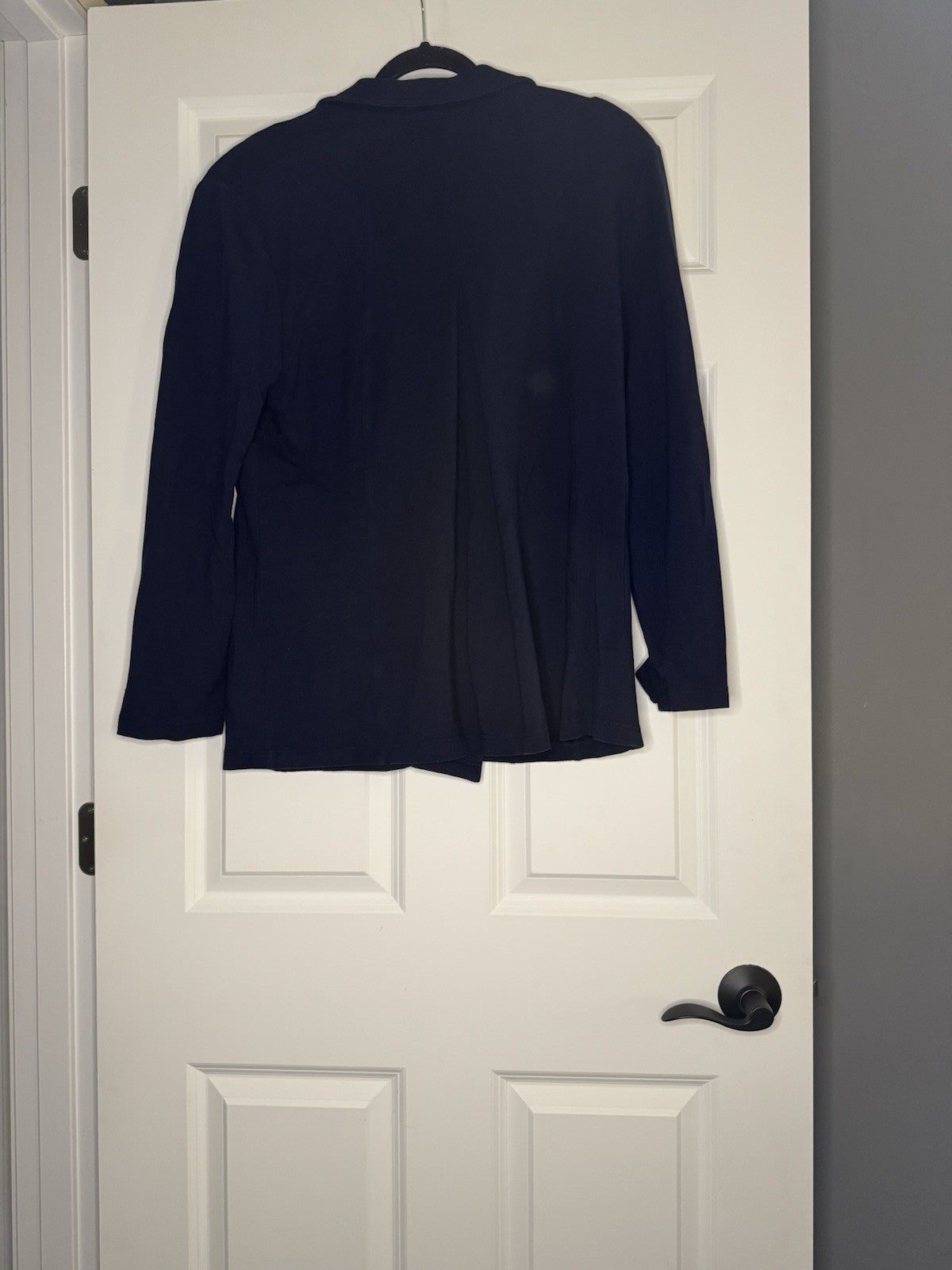 Bylyse Navy Jacket W Shoulder Pads Xl 