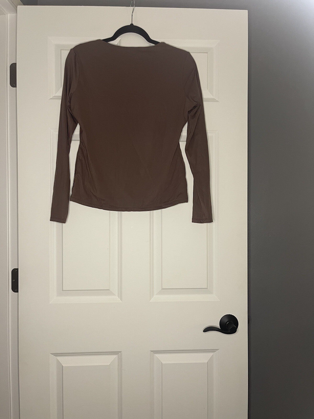 Pumiey Long Sleeve Top Taupe Xl 