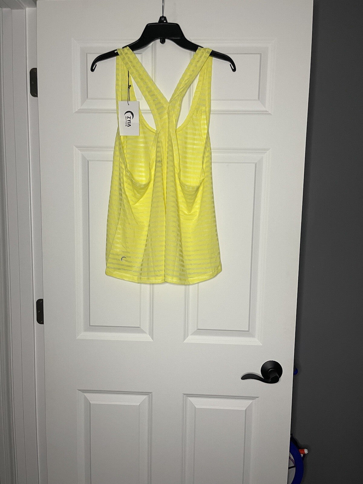 Zyia lemon nimbus split back tank 3xl NWT