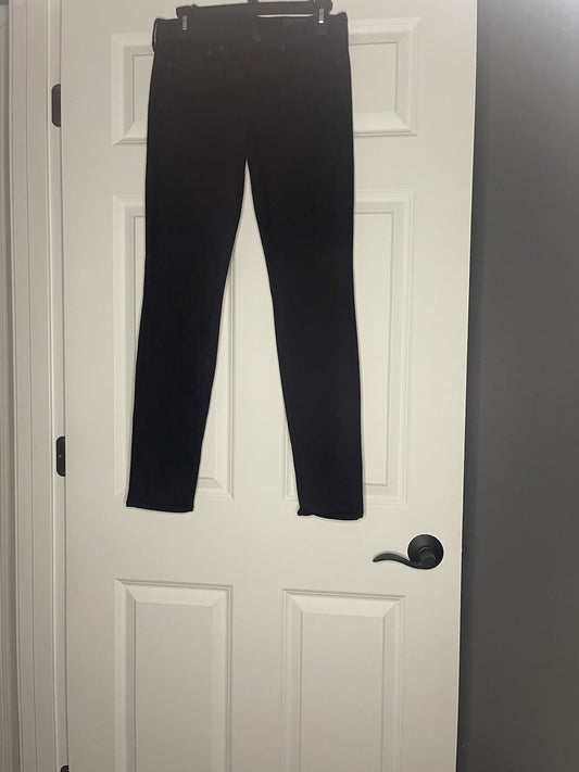 Vince Dylan Skinny Jeans Size 27 Black 