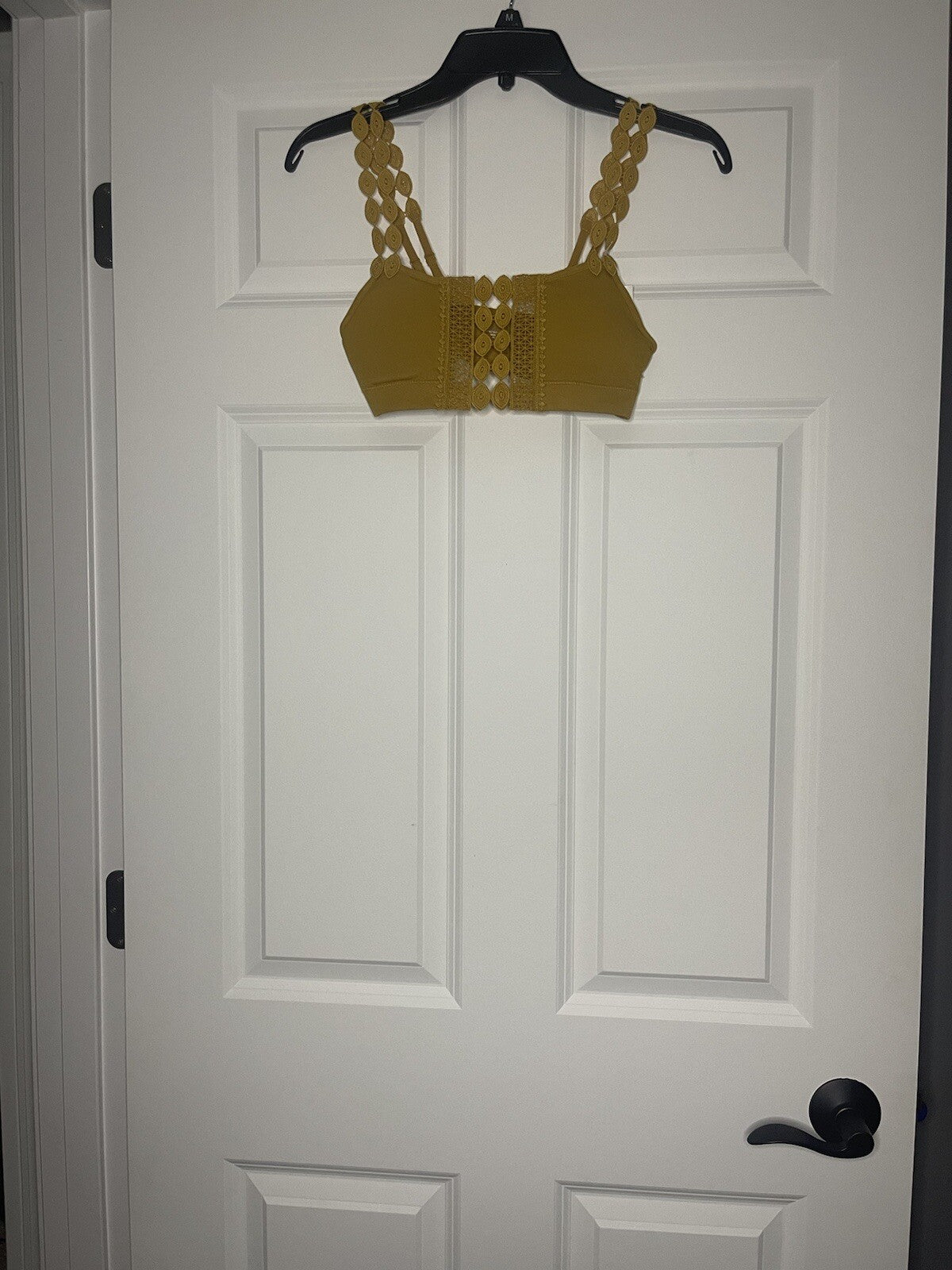 Virginia boho bralette xs/s mustard NWT 