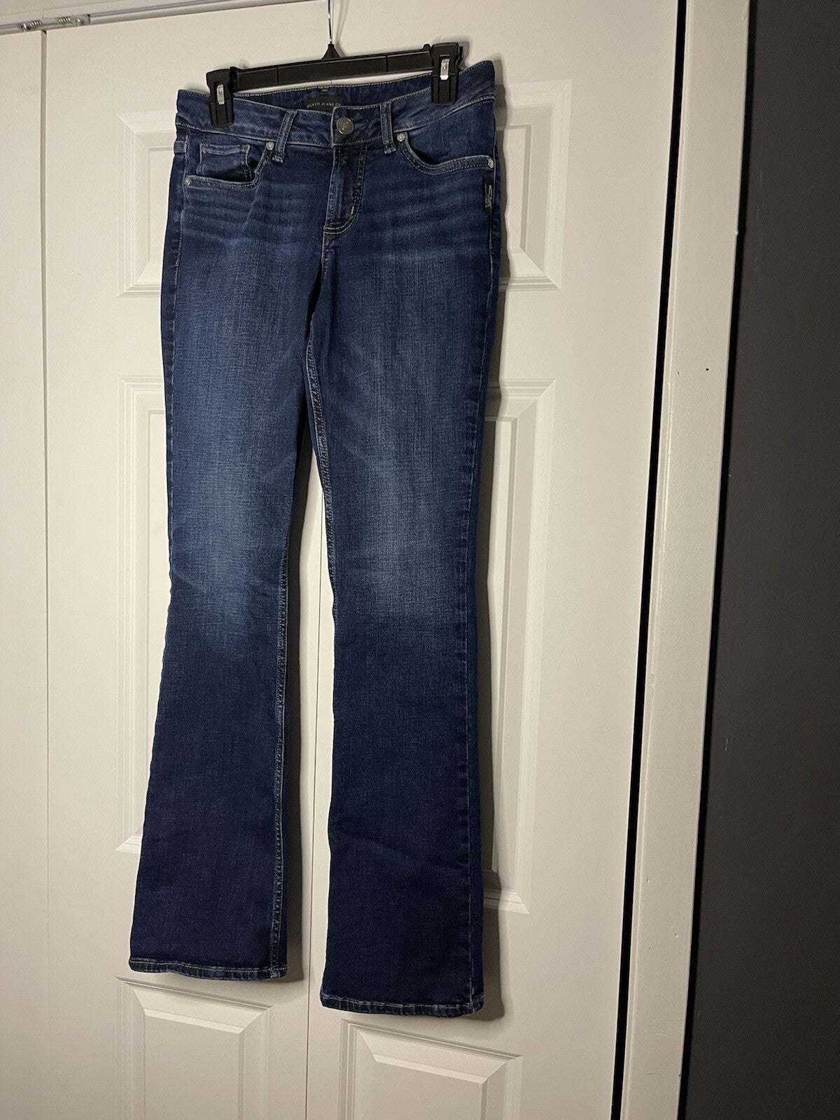 Silver Jeans suki slim boot w28 l33 dark wash blue 