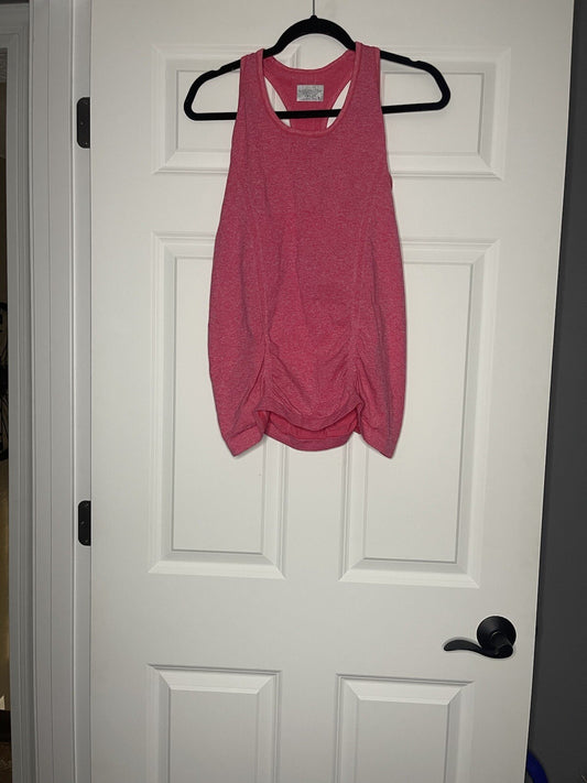 Athleta active tank medium racerback pink 