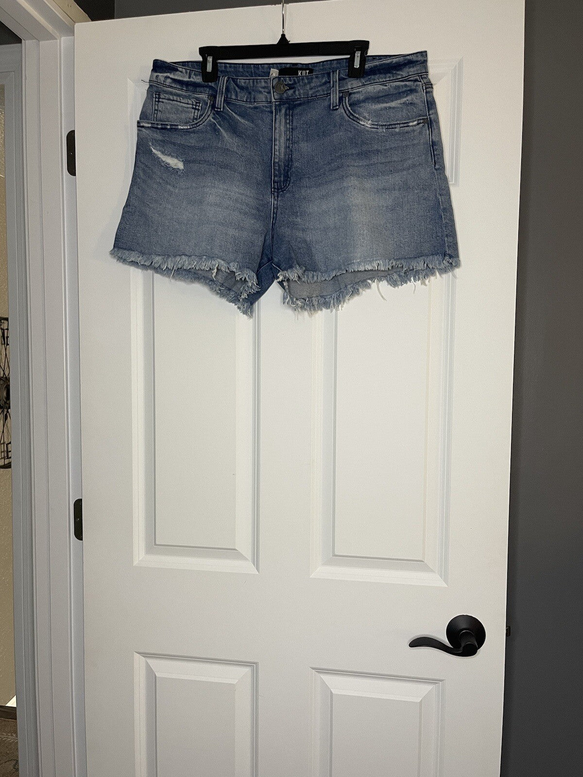 Kut From Kloth Jane High Rise Long Shorts Size 16 