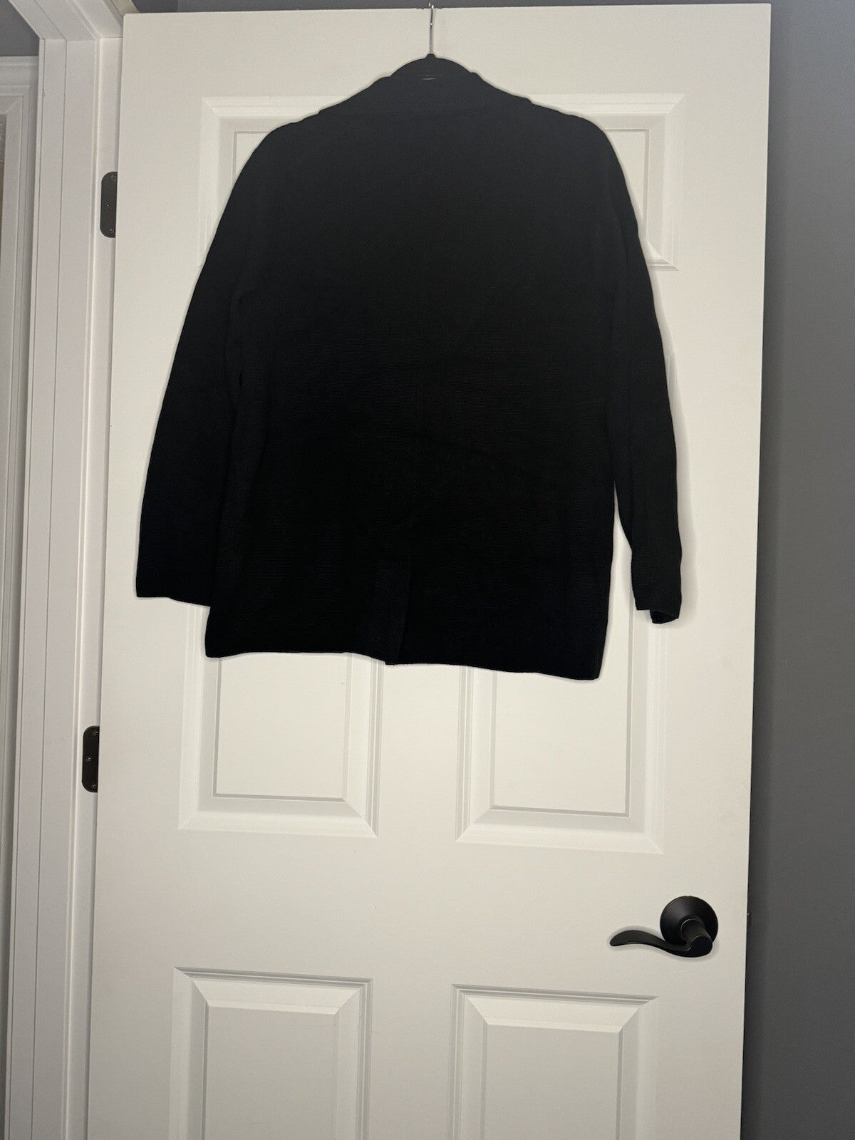 J Crew Cardigan Black With Pockets Medium Nwt Msrp 148.00